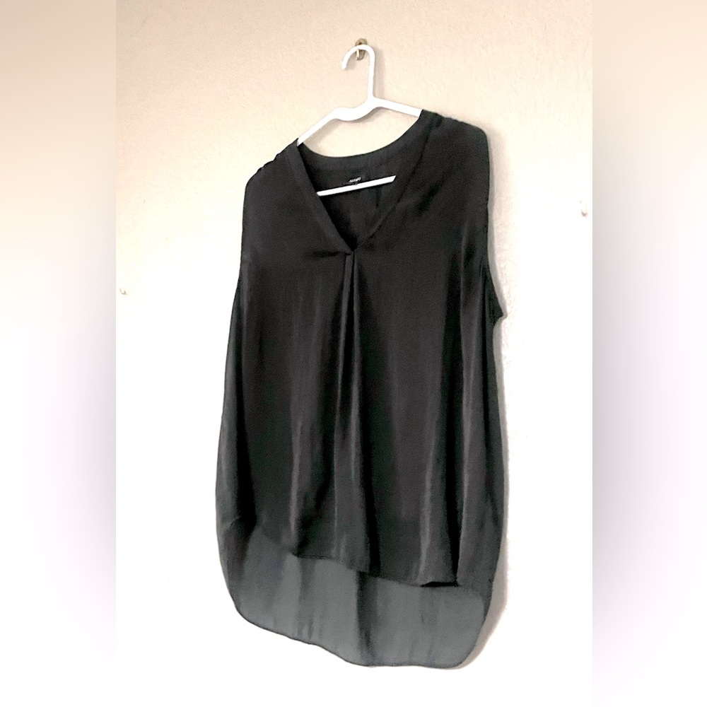 Alfani Sleeveless Top Black Size L